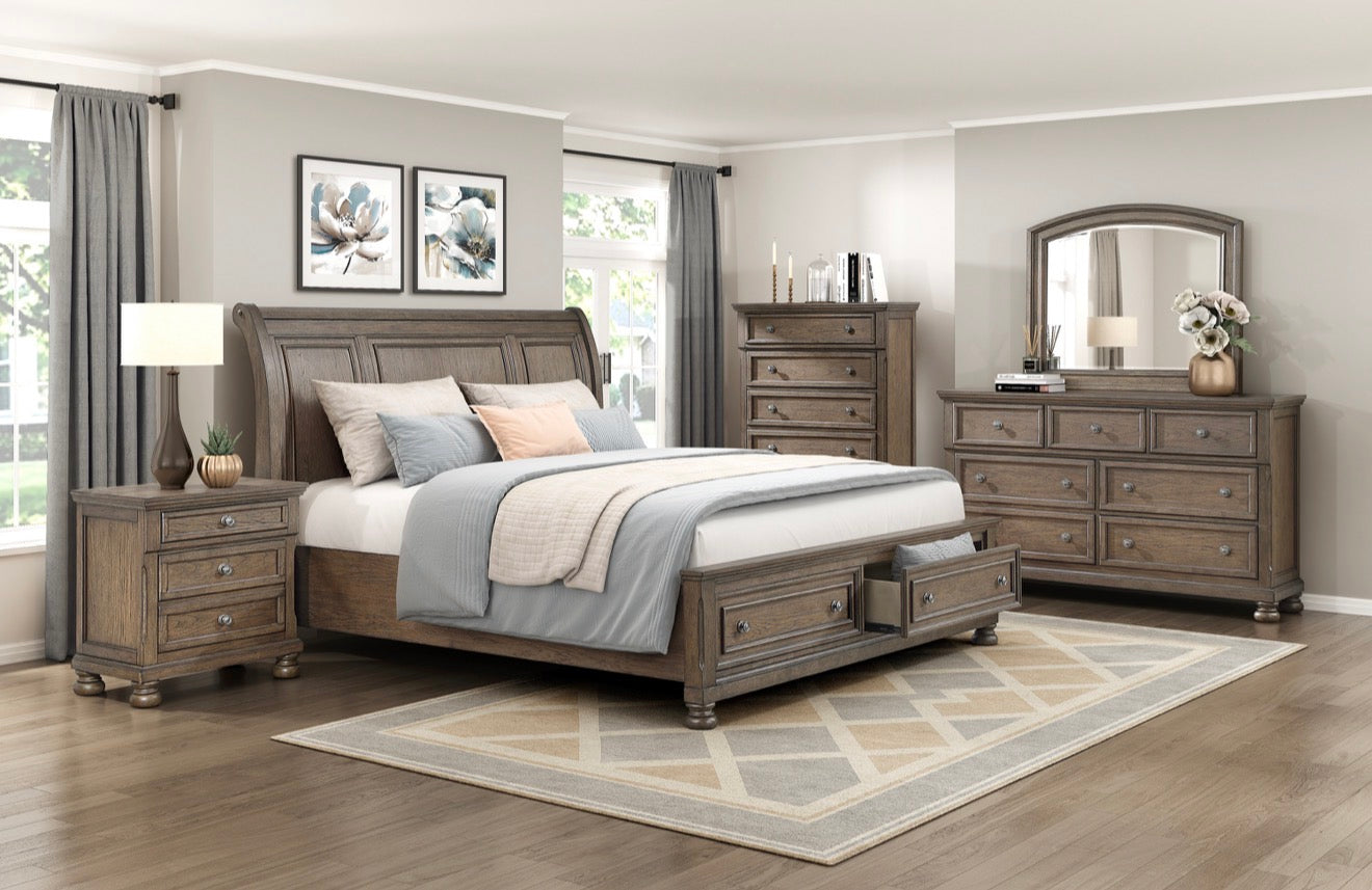 Harbor View Bedroom Set 4 Piece Set