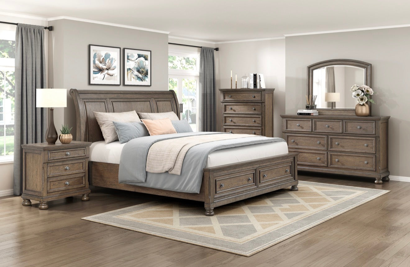 Harbor View Bedroom Set 4 Piece Set
