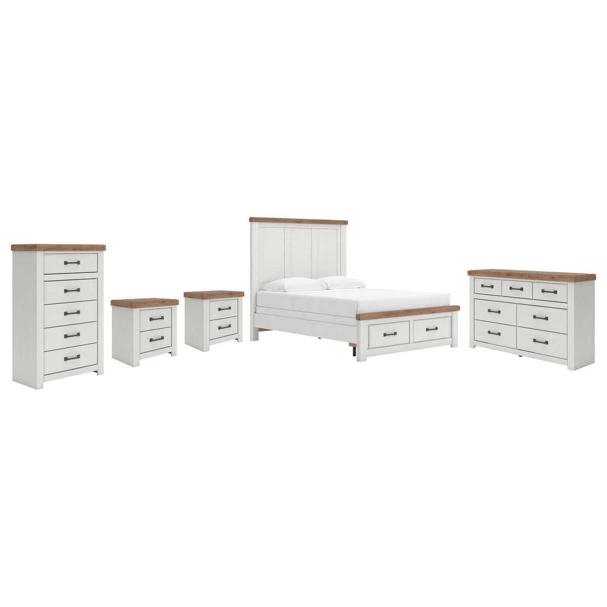 Ashley Savonport B4615 Queen storage bedroom collection