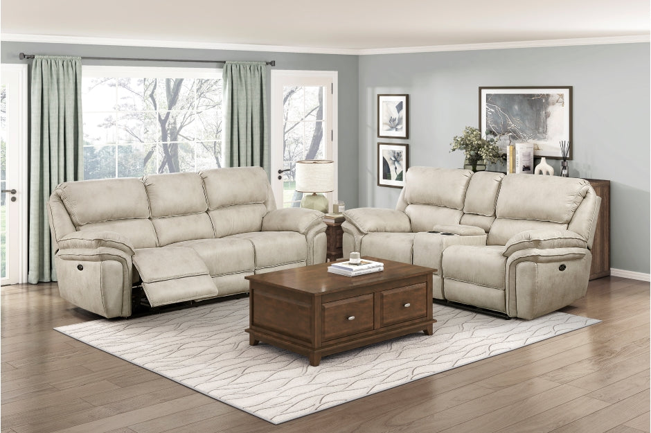 Homelegance Proctor 8517 2pc Power Reclining Sofa & Love Seat Set