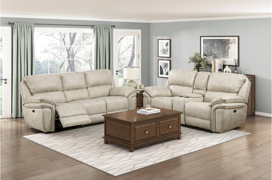 Homelegance Proctor 8517 2pc Power Reclining Sofa & Love Seat Set