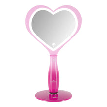 Load image into Gallery viewer, Barbie LED Handheld Makeup Mirror with Standing Base