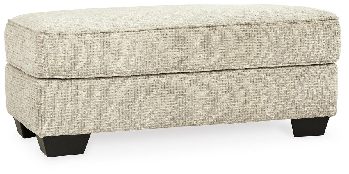 Monaghan Sandstone chair and ottoman