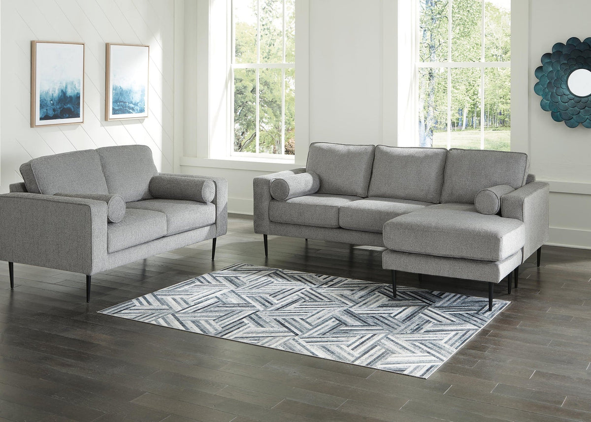 Hazela Sofa Chaise and Loveseat product view 2