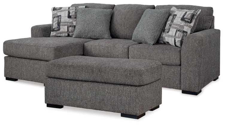 Gardiner Sofa Chaise with Ottoman product view 1