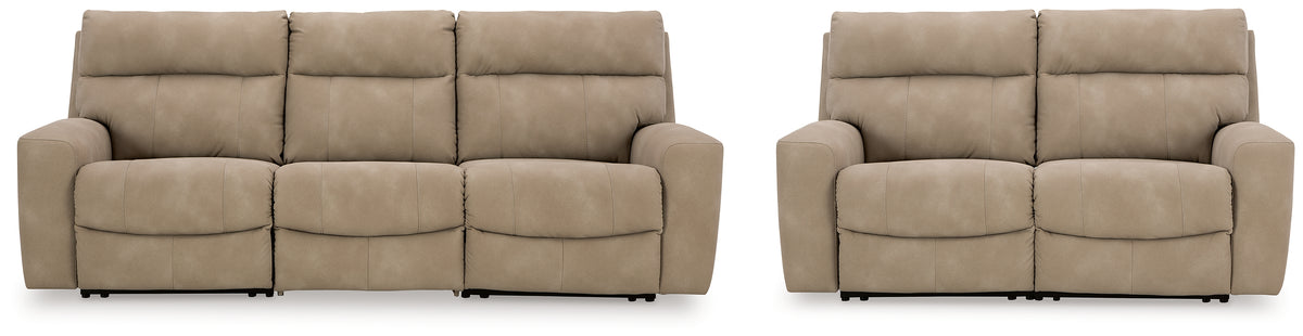 Next-Gen DuraPella Sand sofa and loveseat