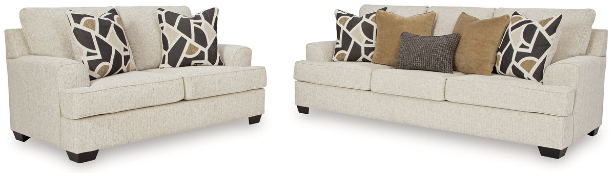 Heartcort Quartz sofa and loveseat