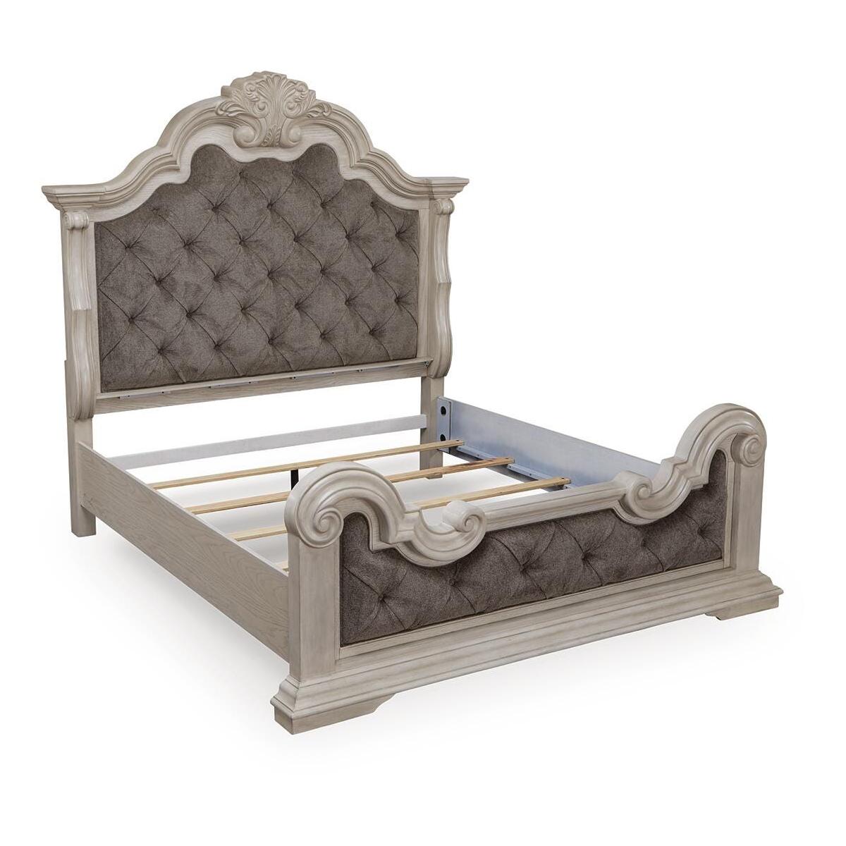 Ashley Andonhall B948B4 king upholstered panel bed – exact image 3