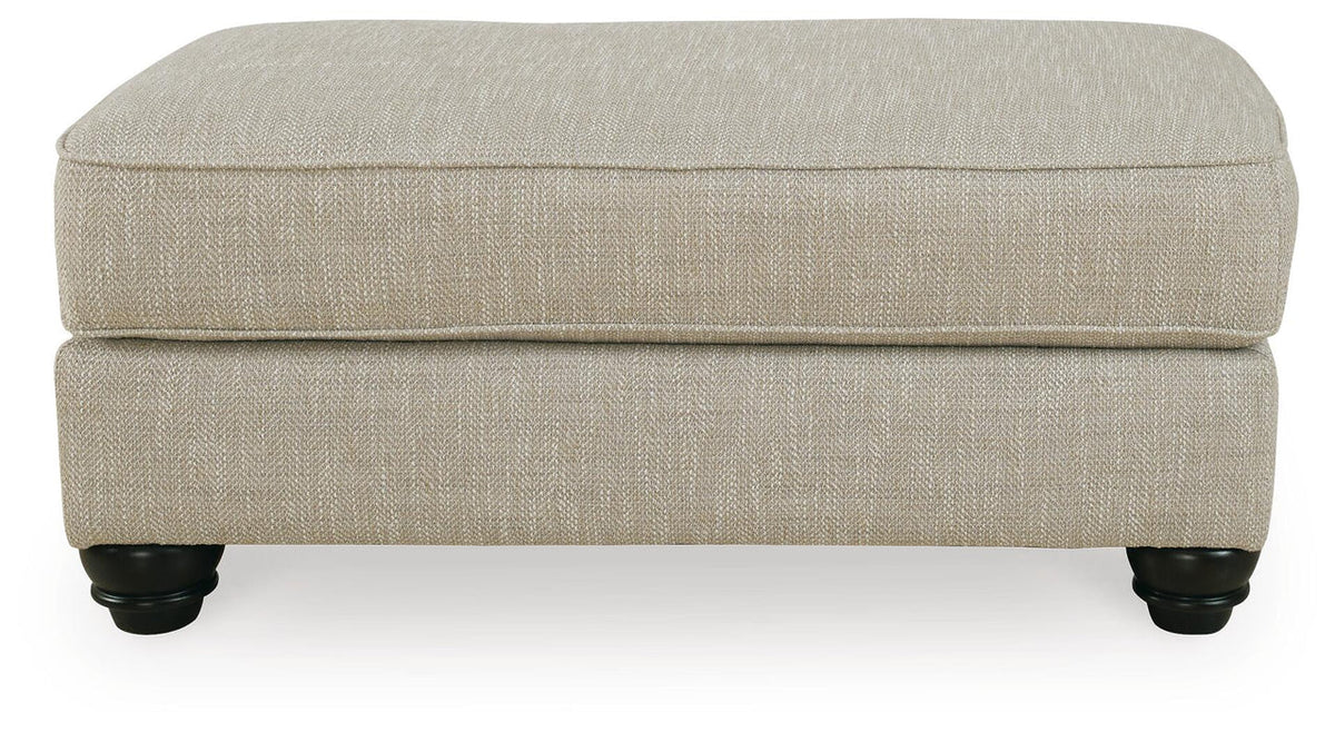 Asanti Fog chair and ottoman — product view 4