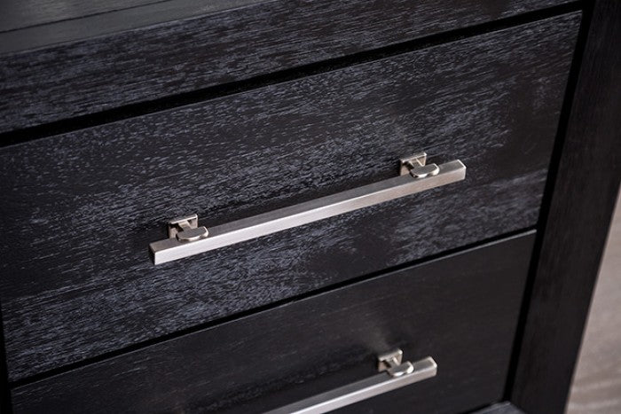 Ashbourne FM7415BK nightstand and dresser