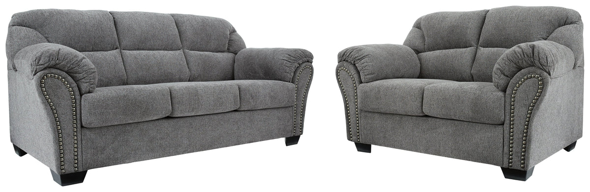 Allmaxx Sofa and Loveseat – Pewter — product view 1