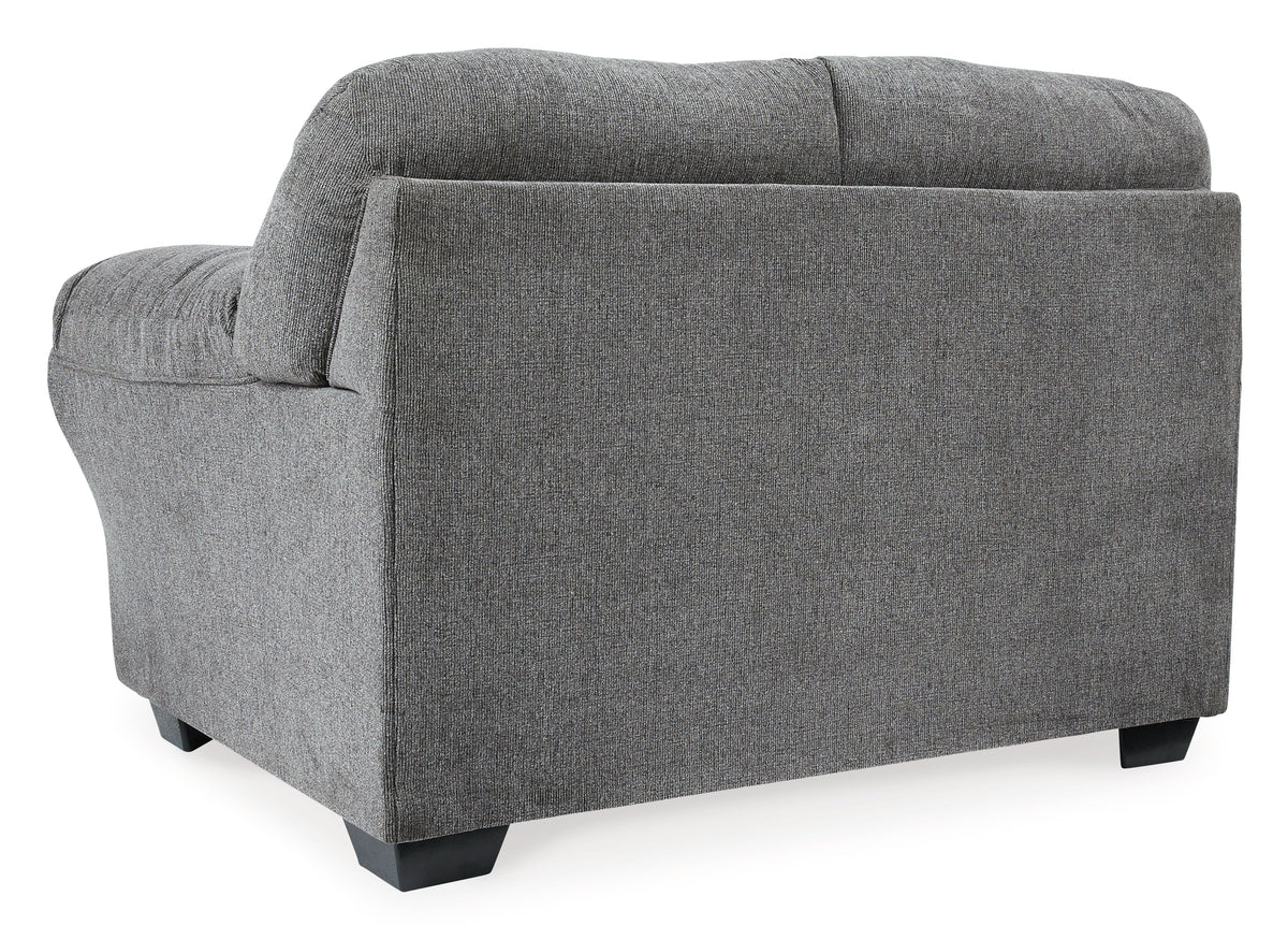 Allmaxx Sofa and Loveseat – Pewter — product view 5