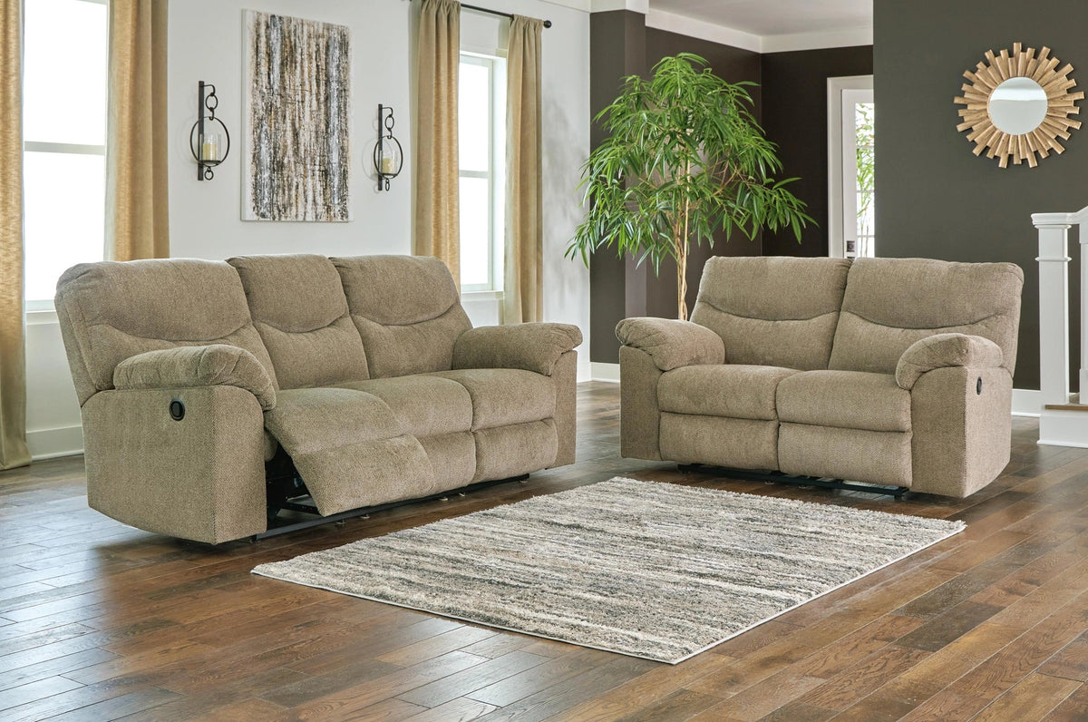Alphons Reclining Sofa and Loveseat – Briar — product view 1
