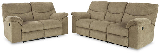 Alphons Reclining Sofa and Loveseat – Briar — product view 2