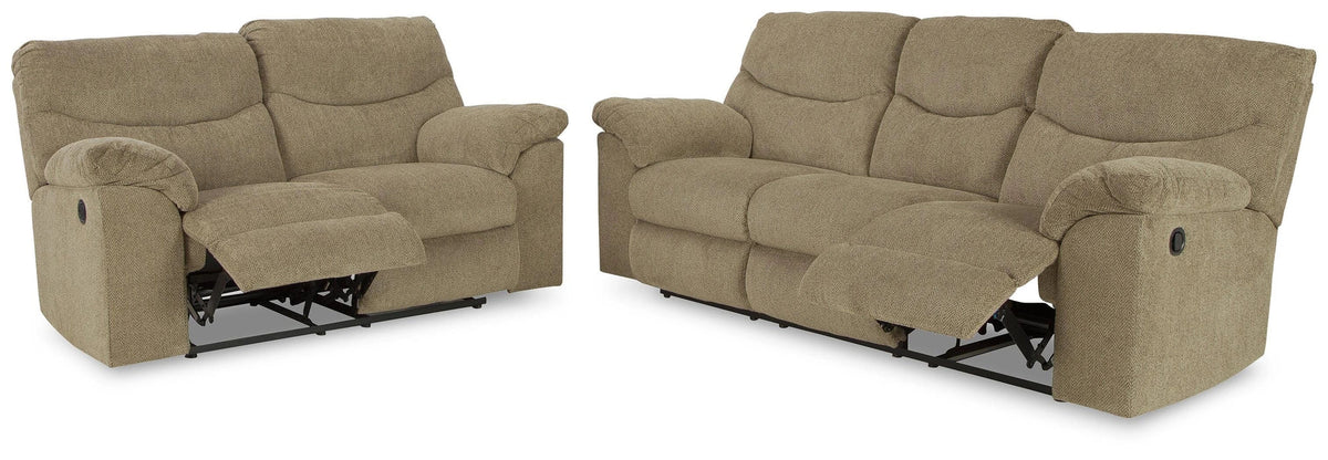 Alphons Reclining Sofa and Loveseat – Briar — product view 3