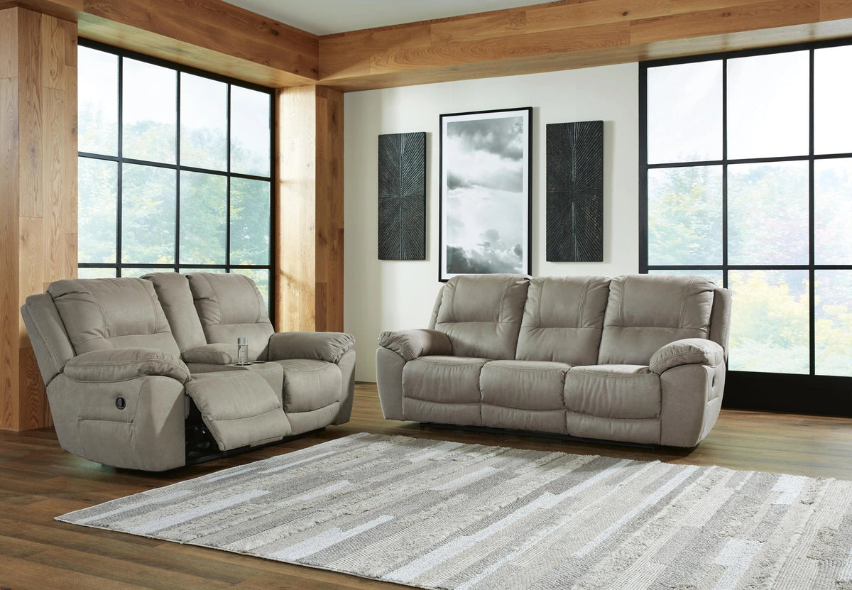 Next-Gen Gaucho Reclining Sofa and Loveseat – Putty — product view 1