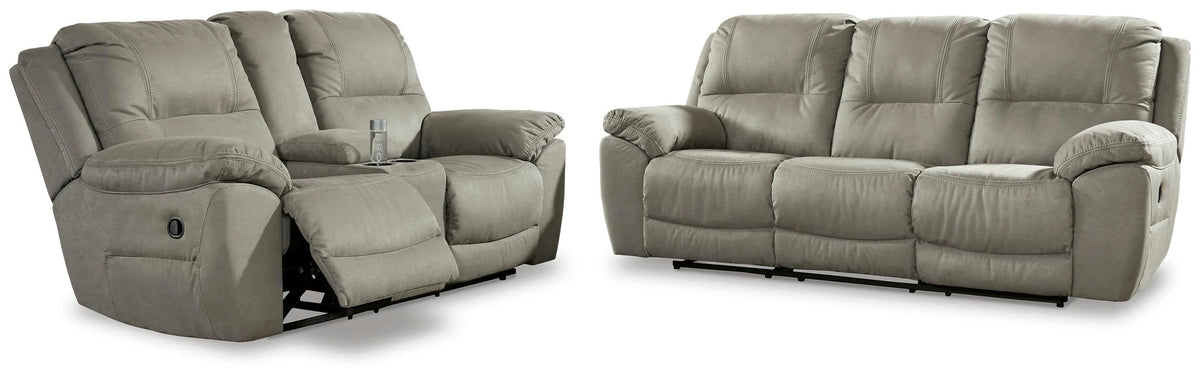 Next-Gen Gaucho Reclining Sofa and Loveseat – Putty — product view 2