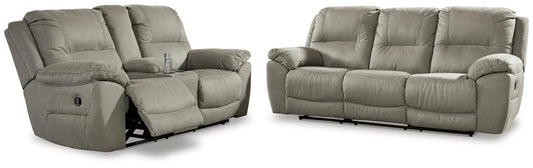 Next-Gen Gaucho Reclining Sofa and Loveseat – Putty — product view 2