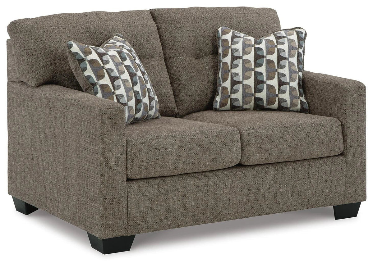 Mahoney Sofa and Loveseat – Pebble or Chocolate — product view 37