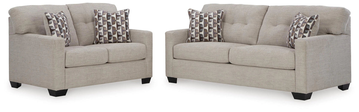 Mahoney Sofa and Loveseat – Pebble or Chocolate — product view 51
