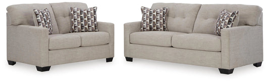 Mahoney Sofa and Loveseat – Pebble or Chocolate — product view 51
