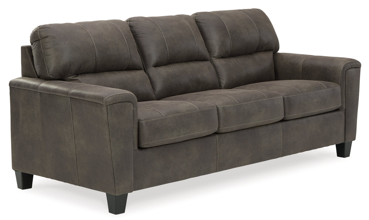 Navi Sofa and Loveseat – Smoke — product view 2