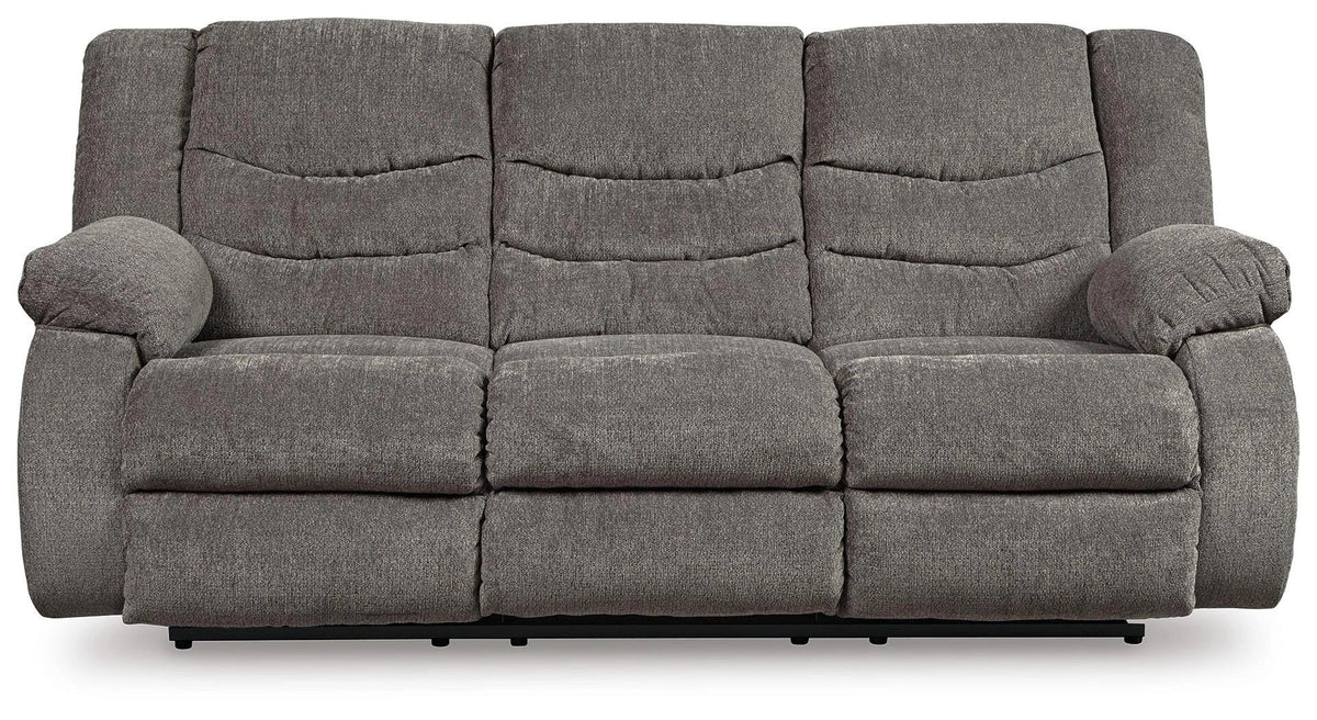 Tulen Reclining Sofa and Loveseat – Gray — product view 3