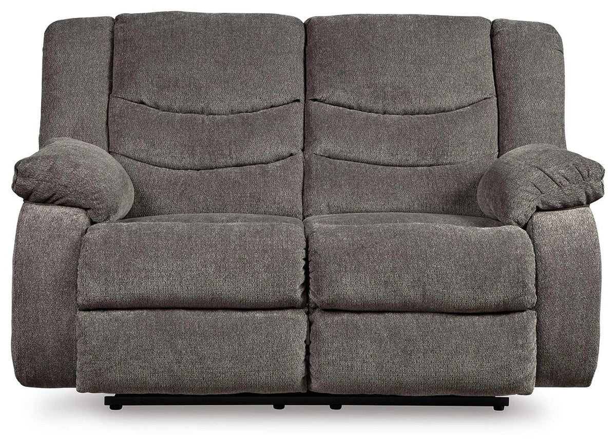 Tulen Reclining Sofa and Loveseat – Gray — product view 4