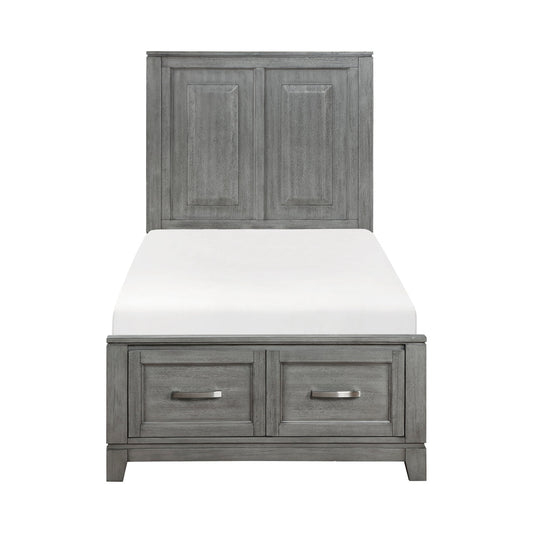 Garretson storage platform bed by Homelegance