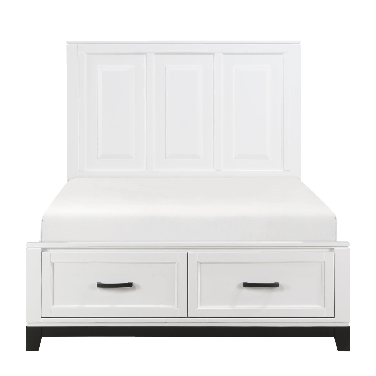 Garretson 1450WHF-1 white Full storage platform bed