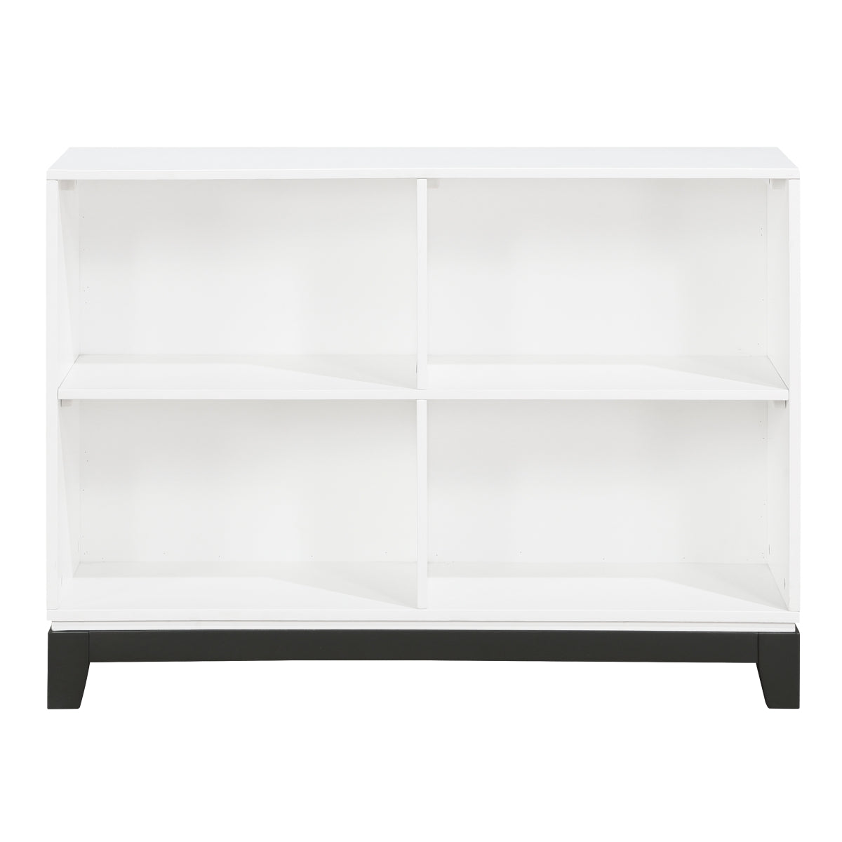 Garretson 1450WH-16 white 4-shelf bookcase