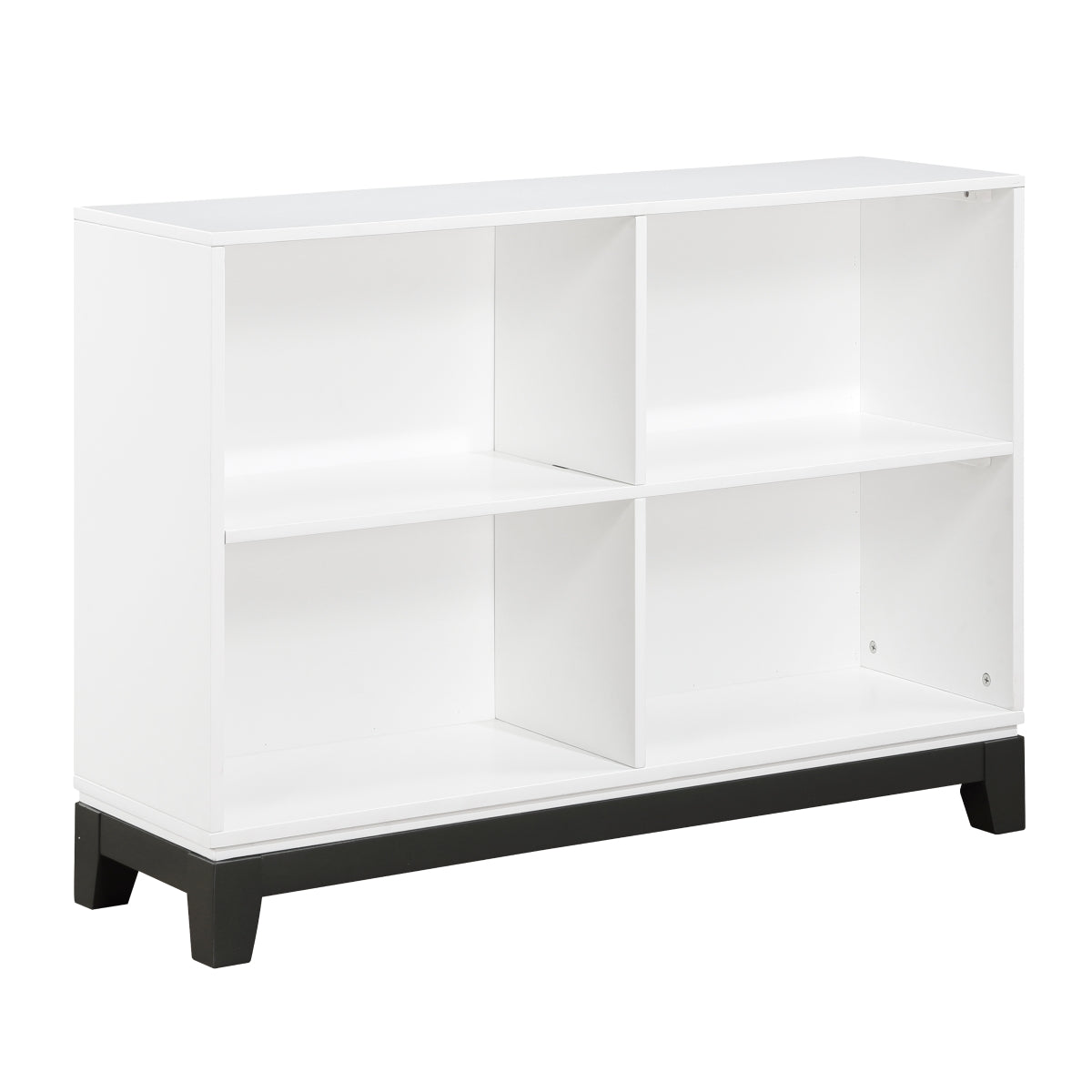 Garretson 1450WH-16 white bookcase detail