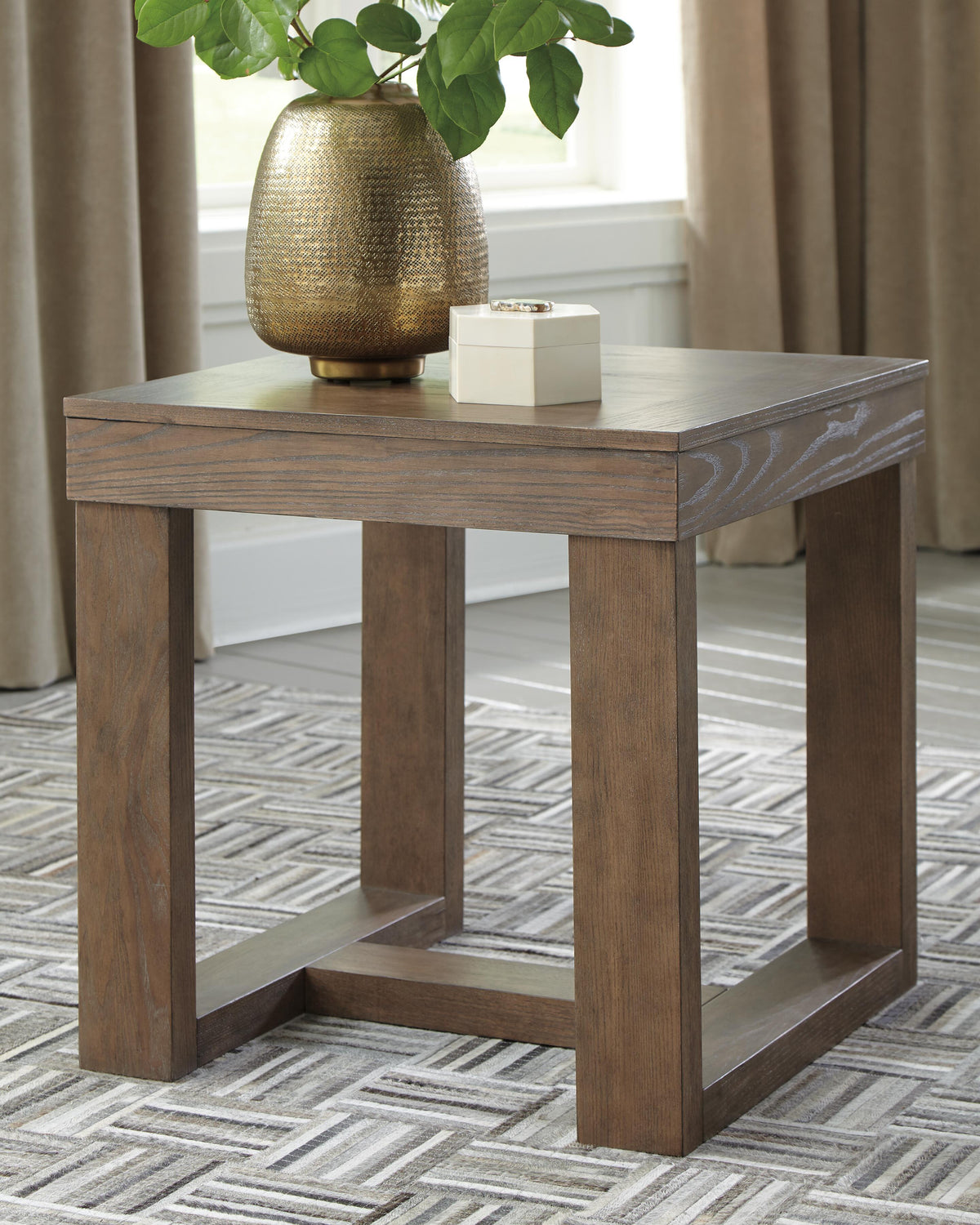 Ashley Cariton T471-2 end table lifestyle view