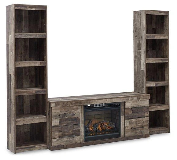 Ashley EW0200W10 electric fireplace package — view 1
