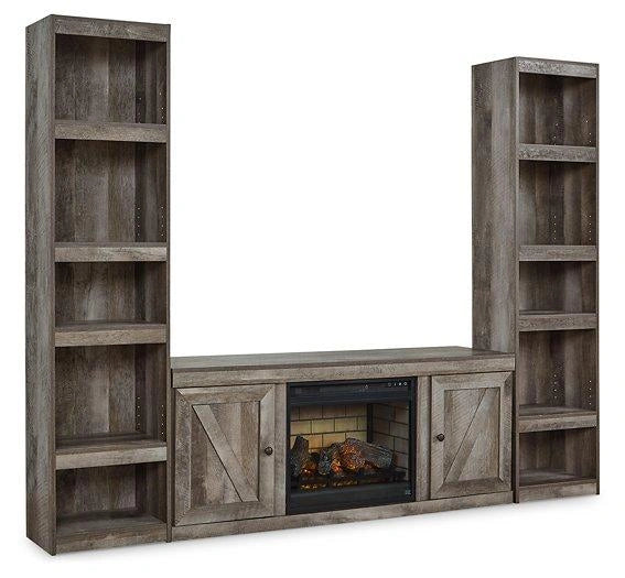 Ashley EW0440W10 electric fireplace package — view 1