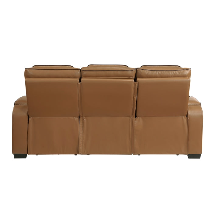 Fairway 2-Piece Power Reclining Sofa & Loveseat Set - Brown - view 4