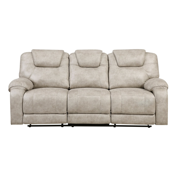 Gainesville pewter sofa and loveseat set - view 2