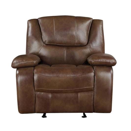 Homelegance 9639BR-1 Glider Reclining Chair