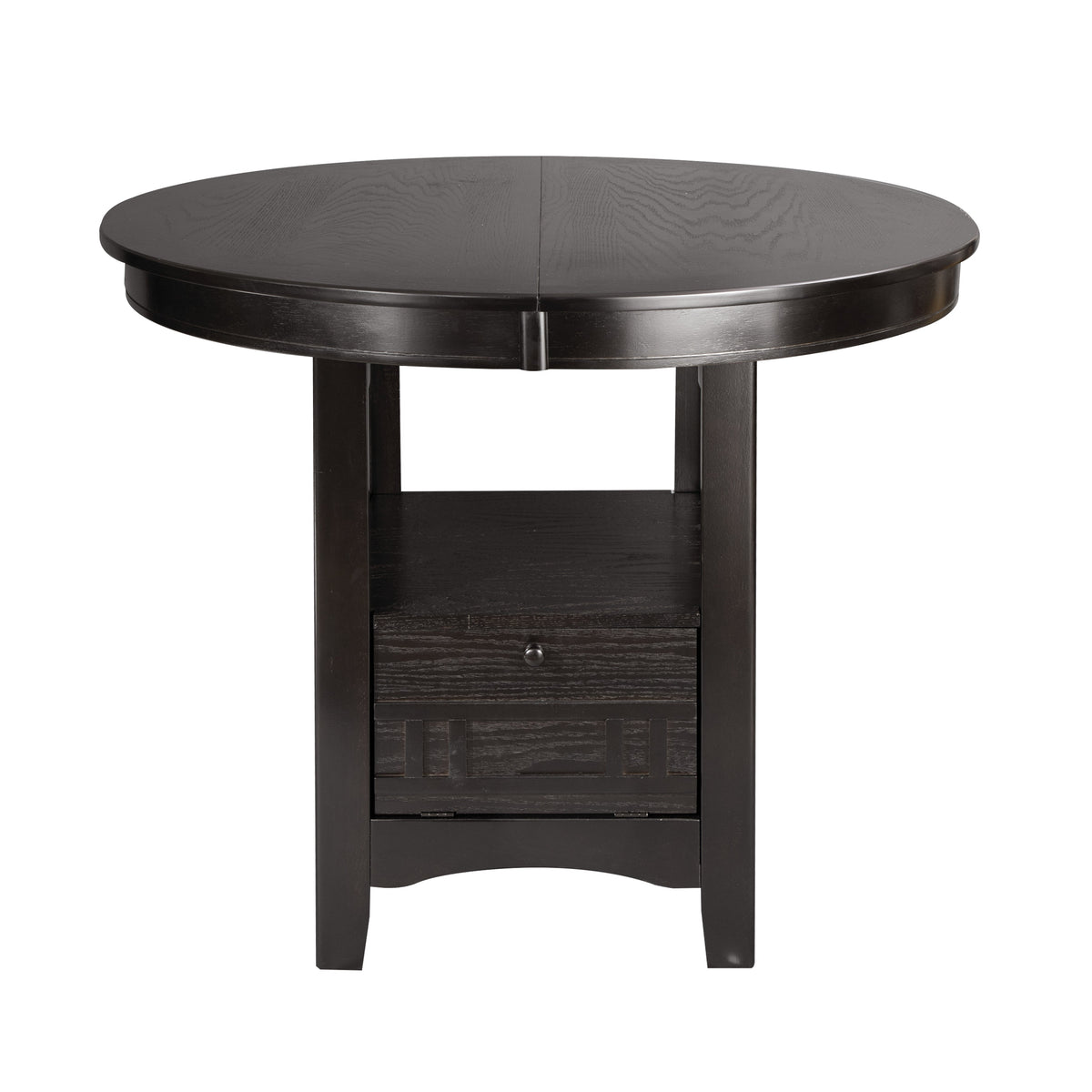 Homelegance espresso counter height table