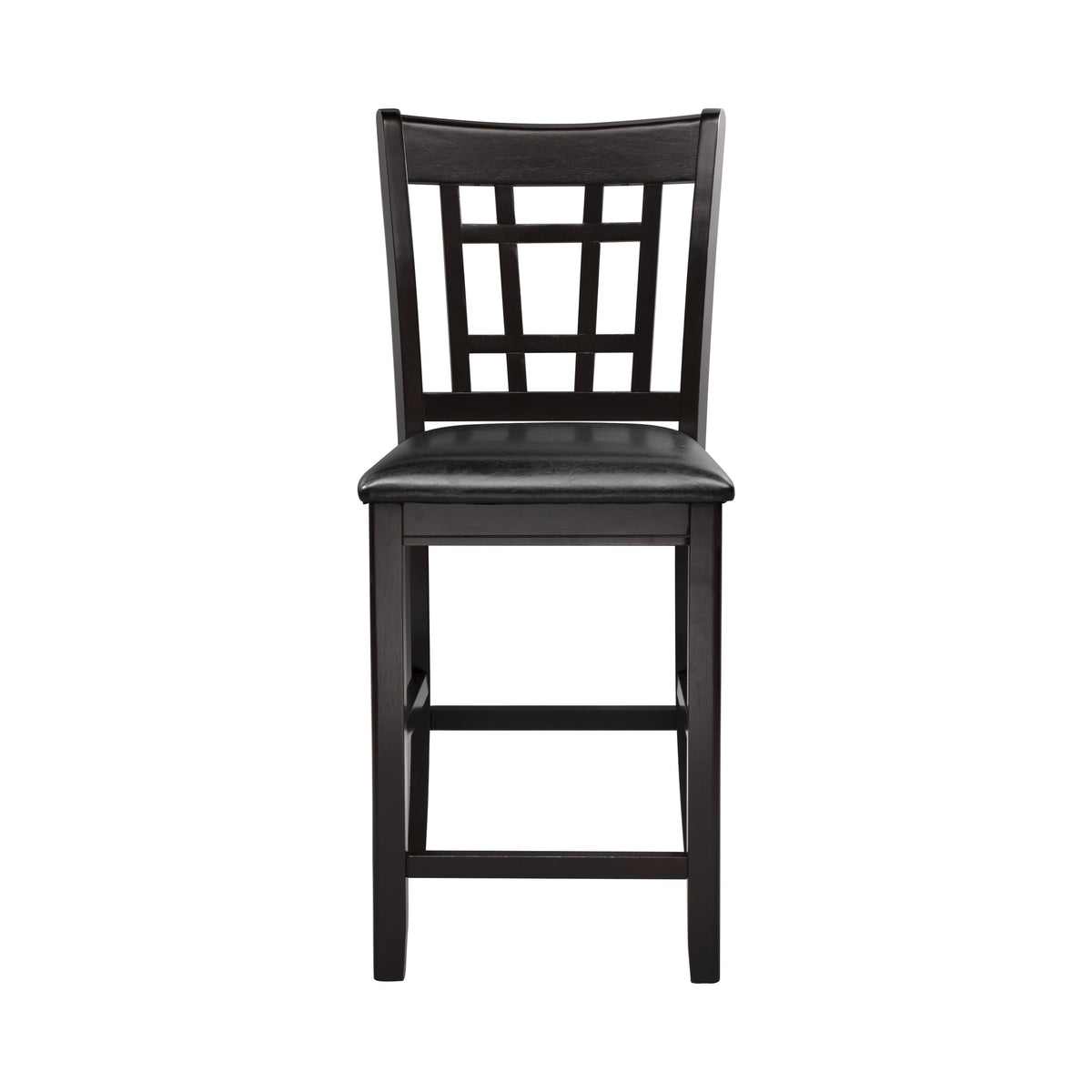 Homelegance espresso counter height chair
