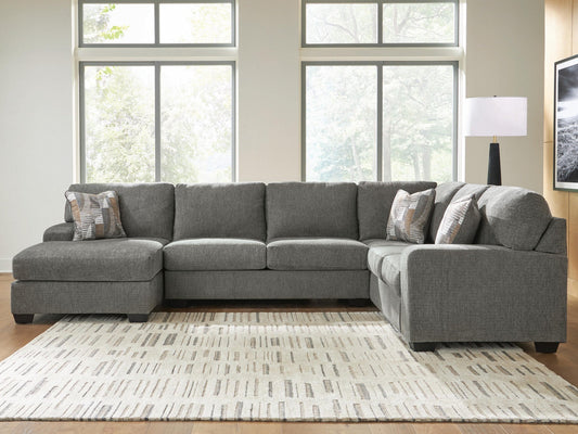 Ashley Newellen 48405S5 sleeper sectional lifestyle view