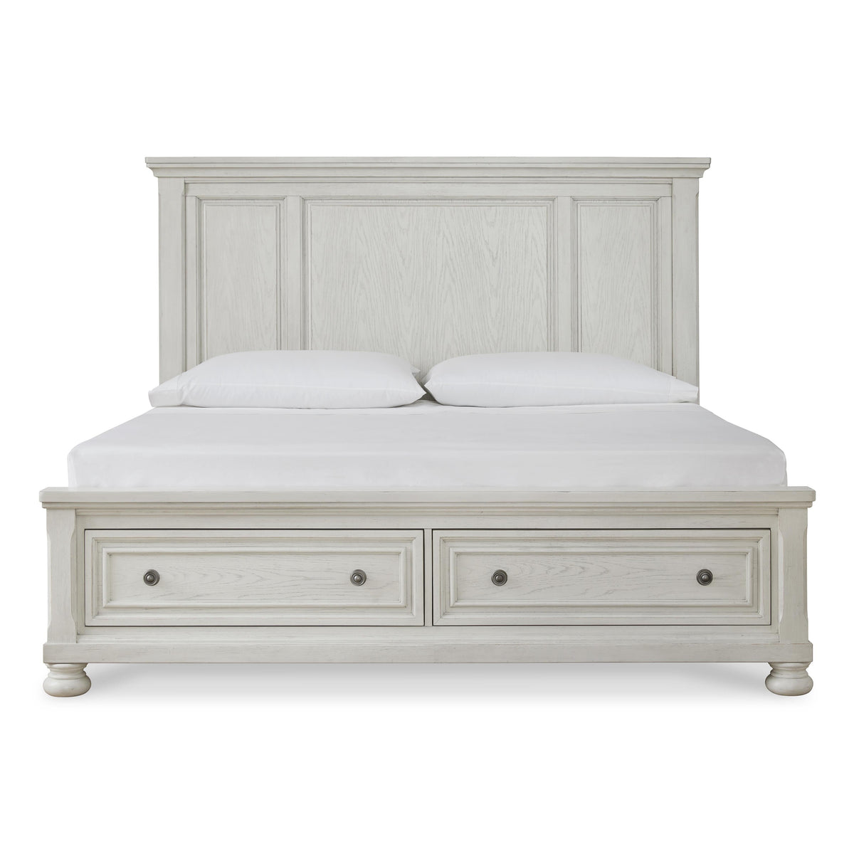 Ashley Robbinsdale B742B24 Queen panel storage bed alternate view