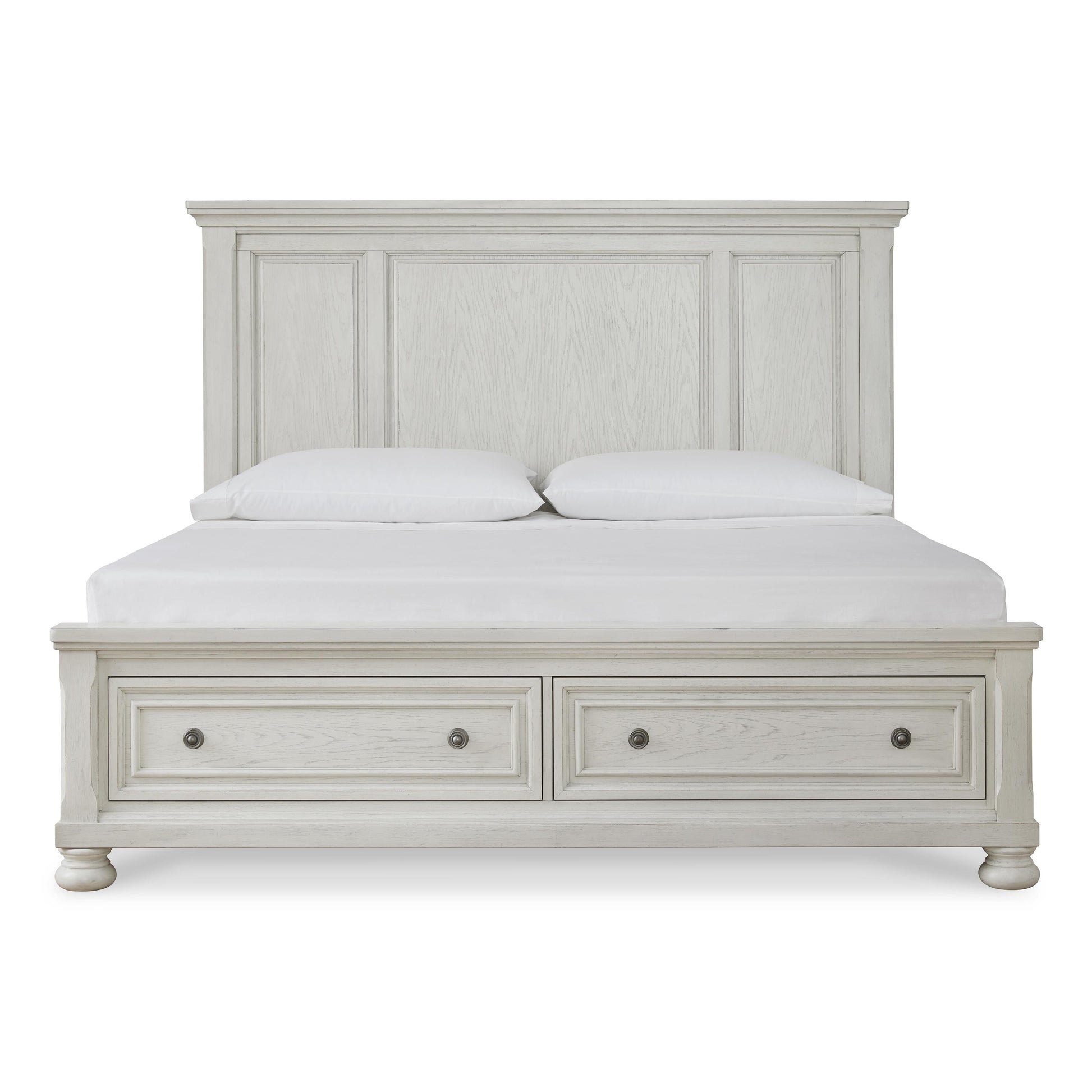 Ashley Robbinsdale B742B24 Queen panel storage bed alternate view