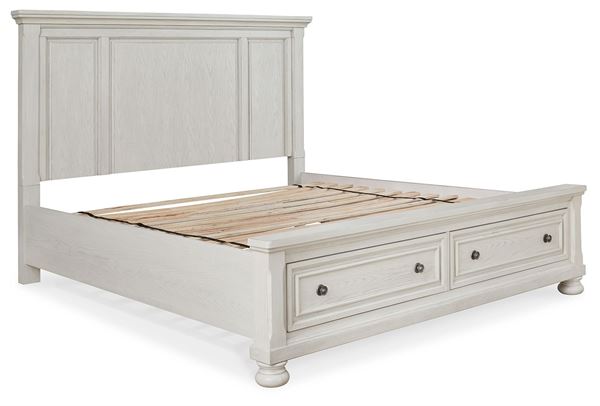 Ashley Robbinsdale B742B24 Queen panel storage bed view 4