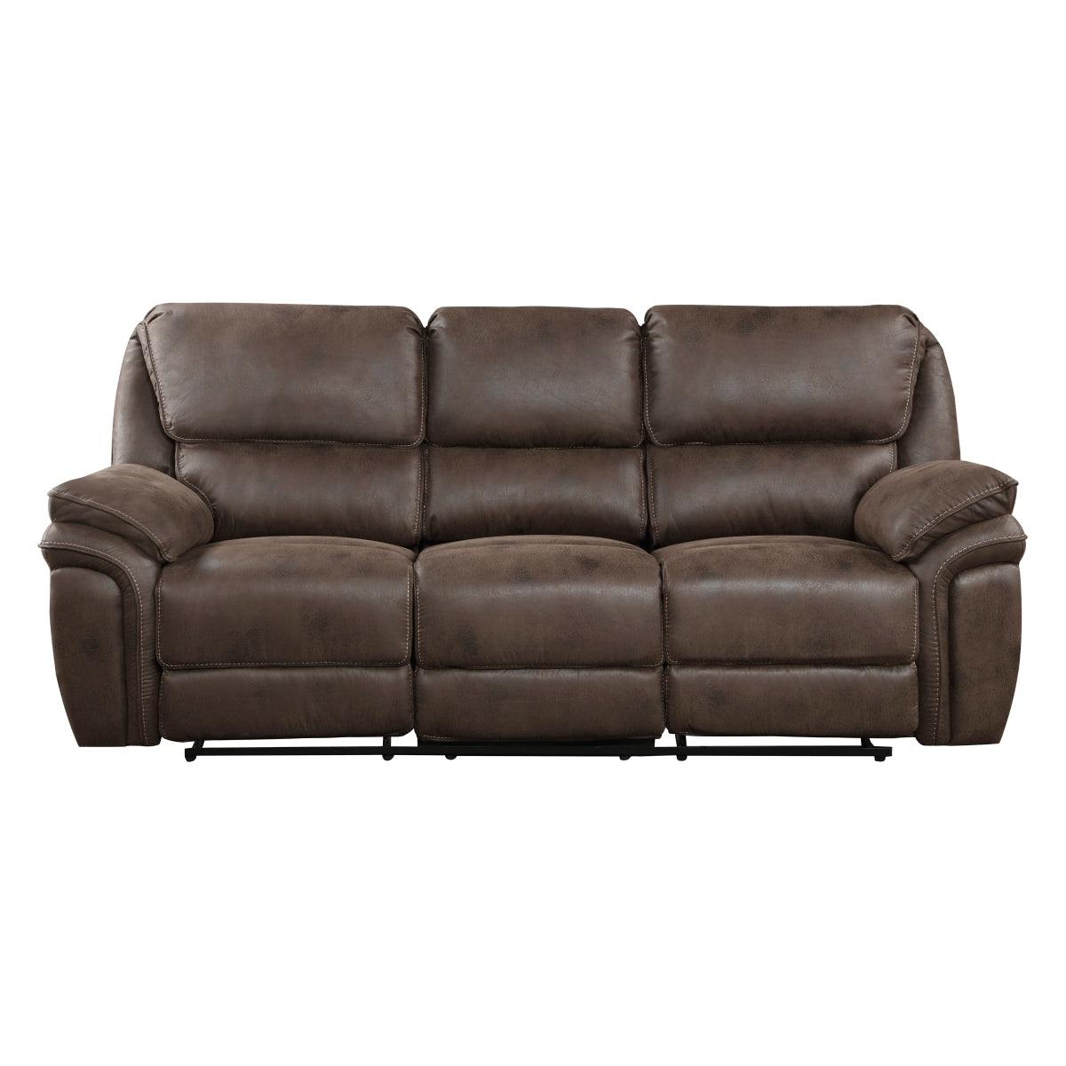 Proctor Brown reclining loveseat