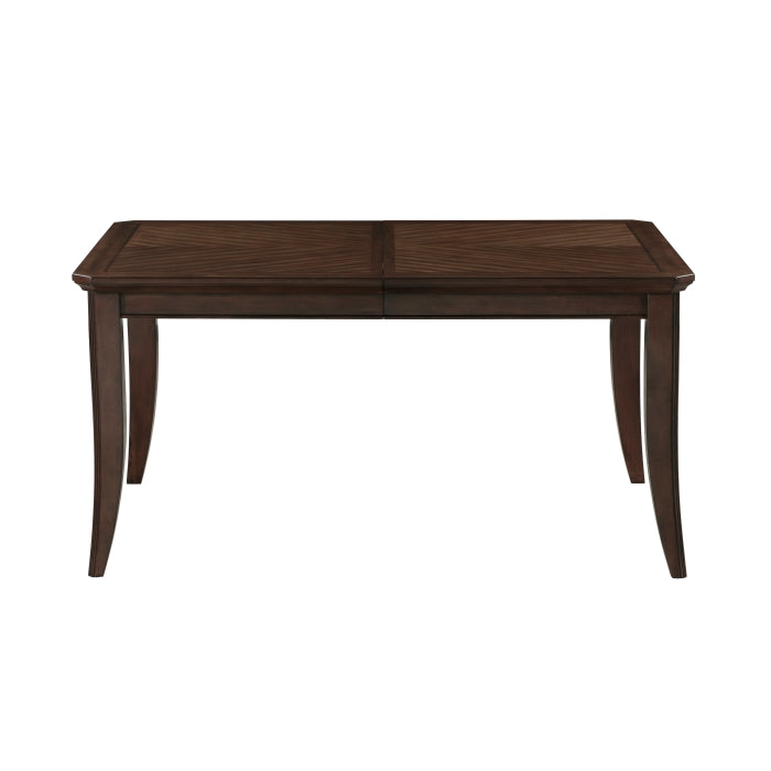 Claymont extendable dining table, cherry finish
