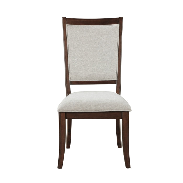 Claymont beige upholstered side chair included in packages