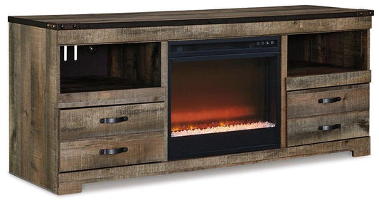 Ashley W446W5 electric fireplace package — view 1
