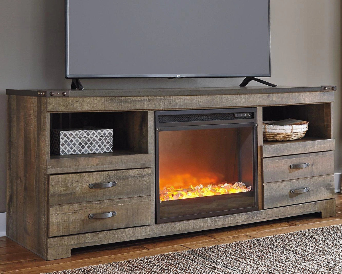 Ashley W446W5 electric fireplace package — view 2