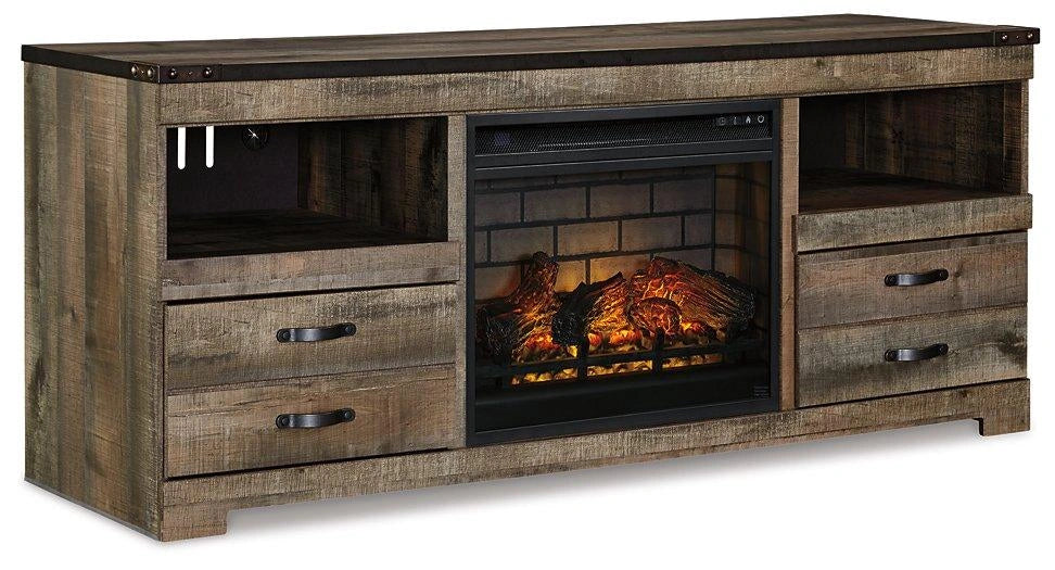 Ashley W446W9 electric fireplace package — view 1